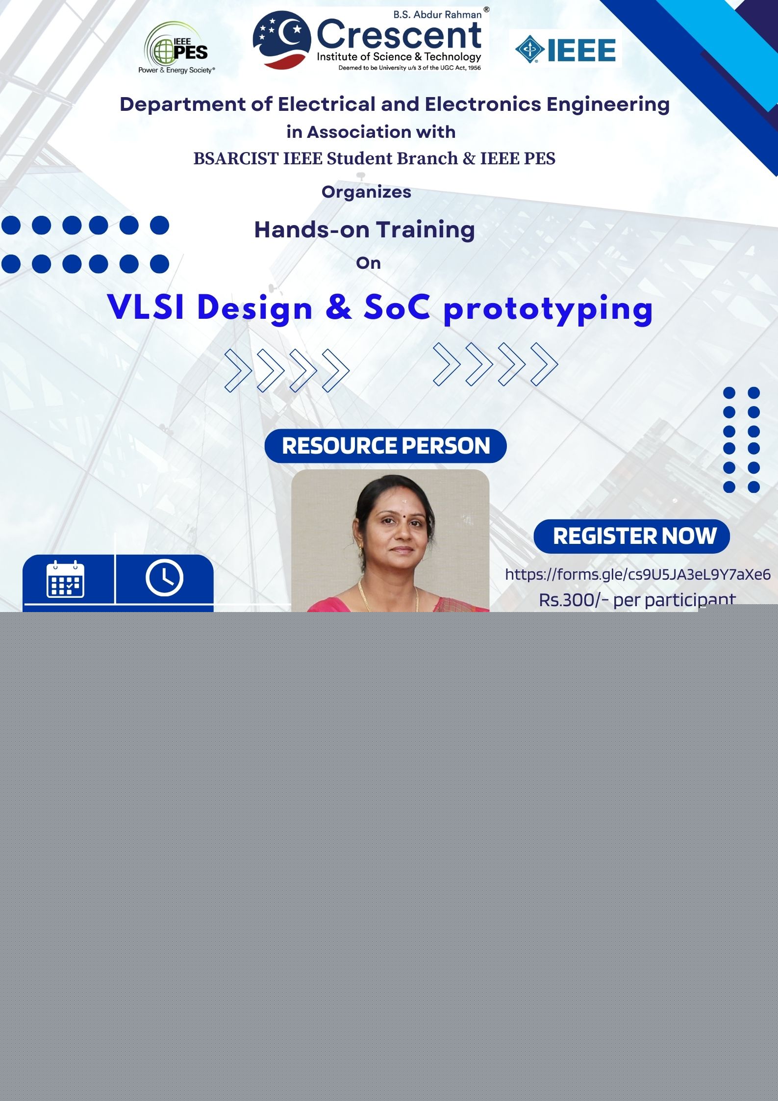 Hands-on Training on " VLSI Design & SoC prototyping"* 2025